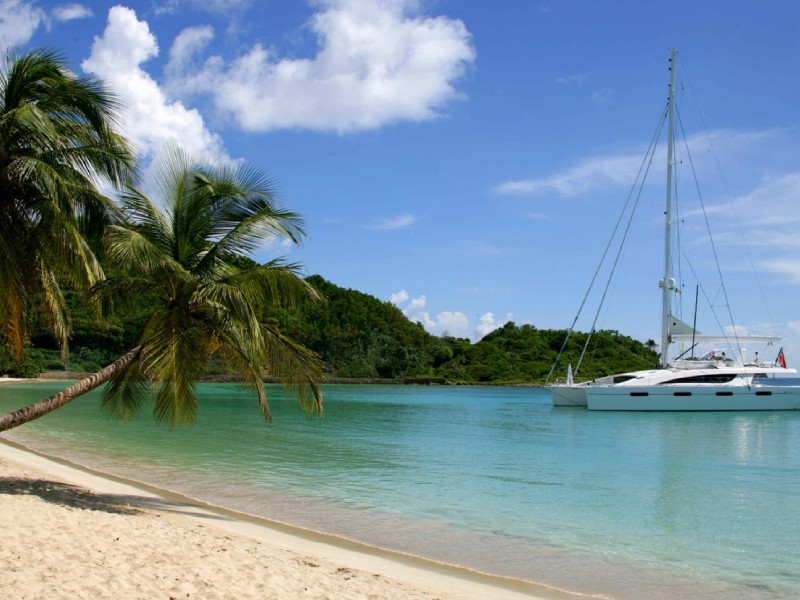 A private catamaran on a luxury adventure in Panama.