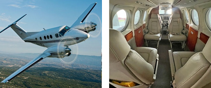 Panama Charter Flights King Air F90 King Air F90