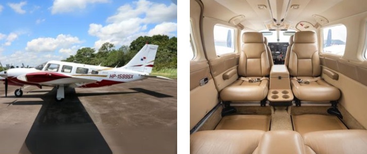 Panama Charter Flights Piper Seneca 2 Piper Seneca 2